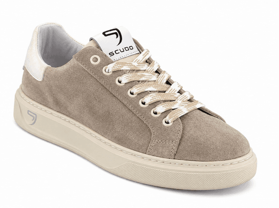 Sneakers in Pelle Scamosciata