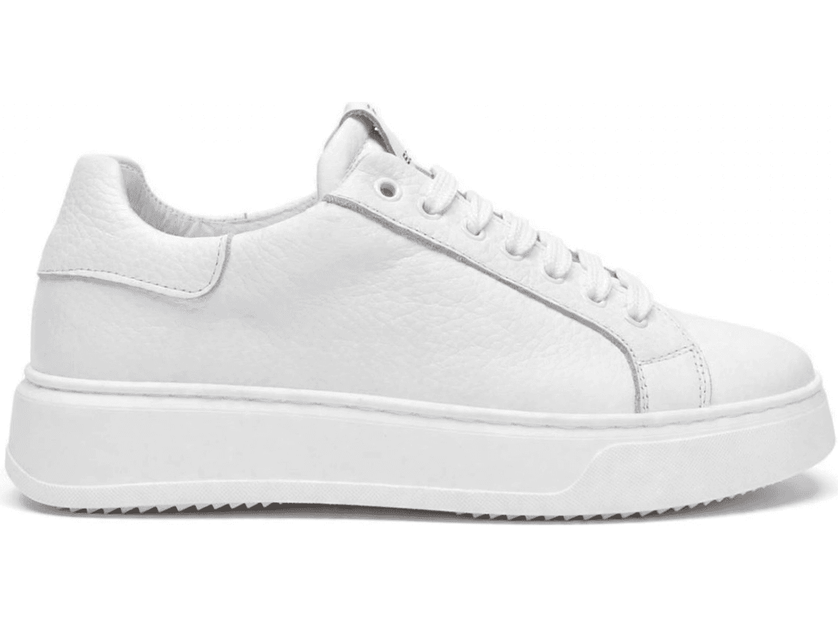 Sneakers in Pelle Bottalata - Vista 1